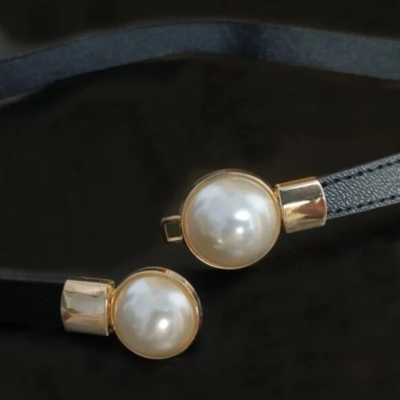 Minimalist Pearl Elastic Belt - Picture 3 of 3